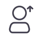 User Down SVG Icon